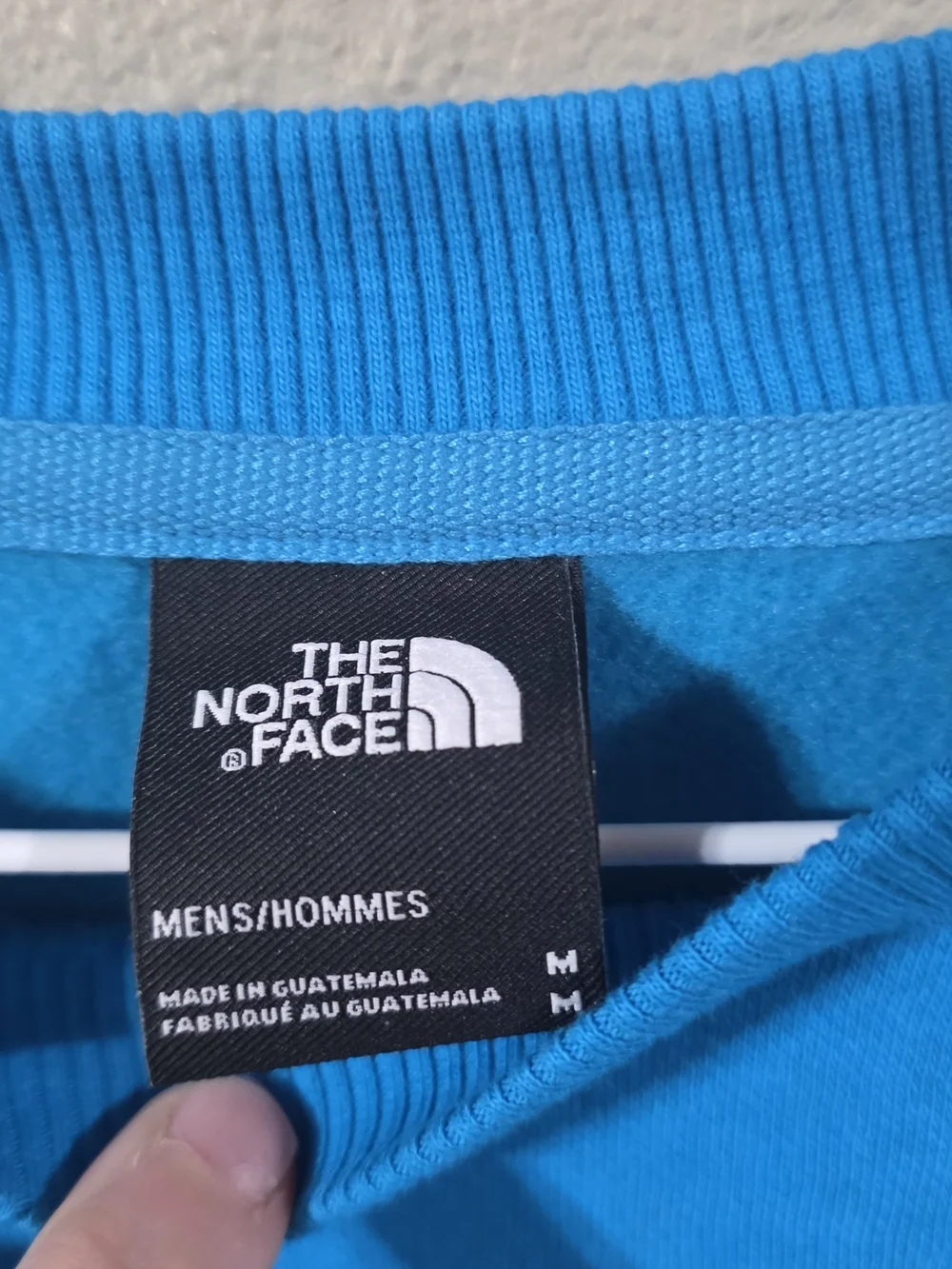 Nwot The North Face Mens Coordinates Crew Sweatshirt - Acoustic Blue - M